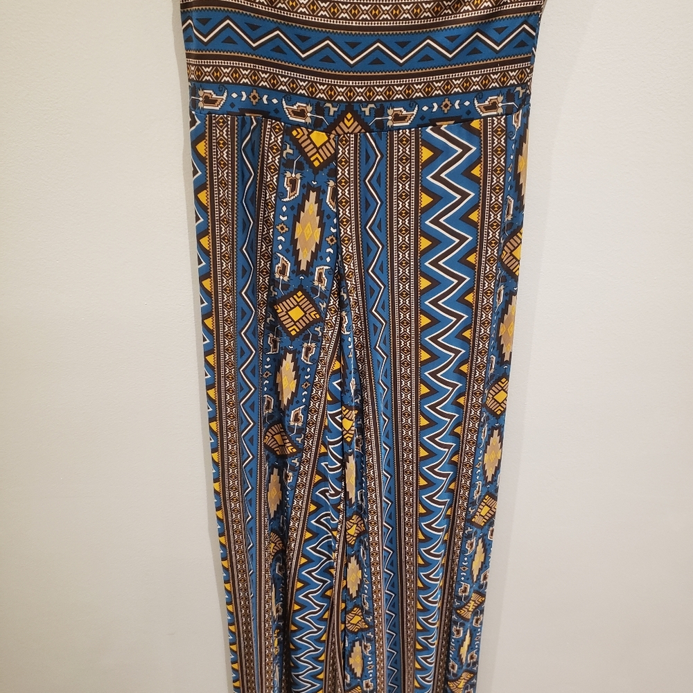 Printed Flare Yoga Pants